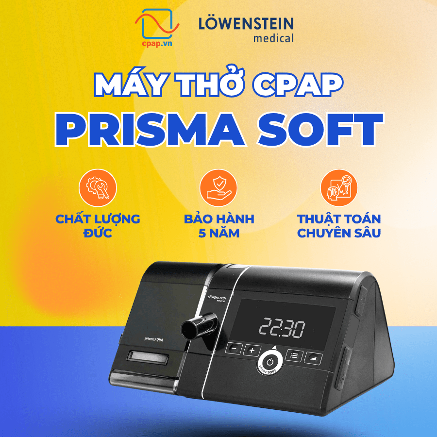 Prisma Soft Machine Máy thở Lowenstein Prisma Soft - cpap.vn