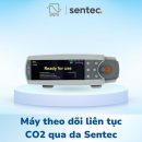 Máy theo dõi liên tục CO2 qua da Sentec